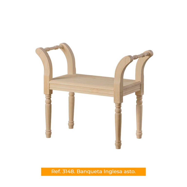 Cachava Banqueta Inglesa asto ref. 3148