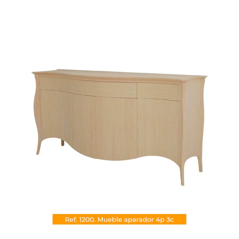 Cachava Bernini mueble aparador 4p 3c ref. 1200