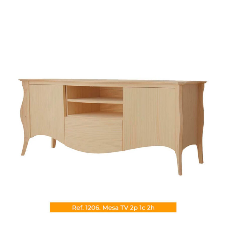 Cachava Bernini mueble mesa TV 2p 1c 2h ref. 1206