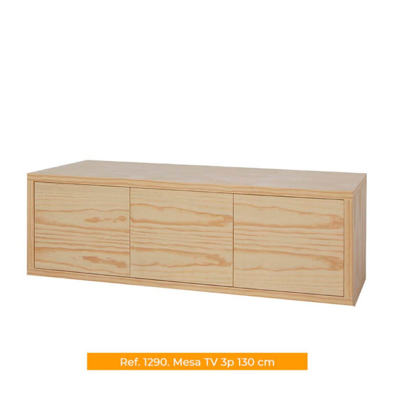 Cachava Canadá mesa TV 3p 130cm ref. 1290