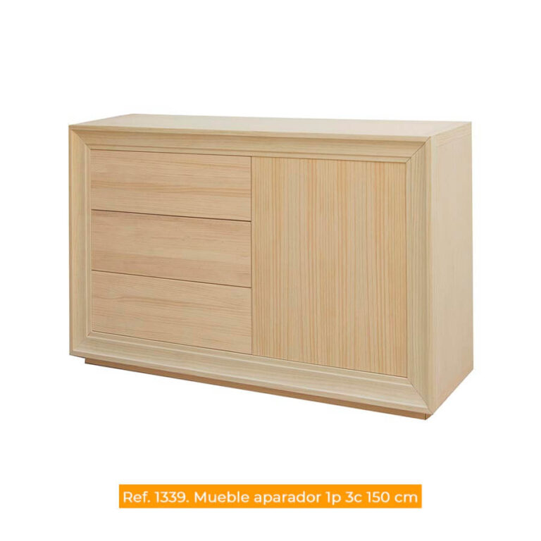 Cachava Génova mueble aparador 1p 3c 150cm ref. 1339