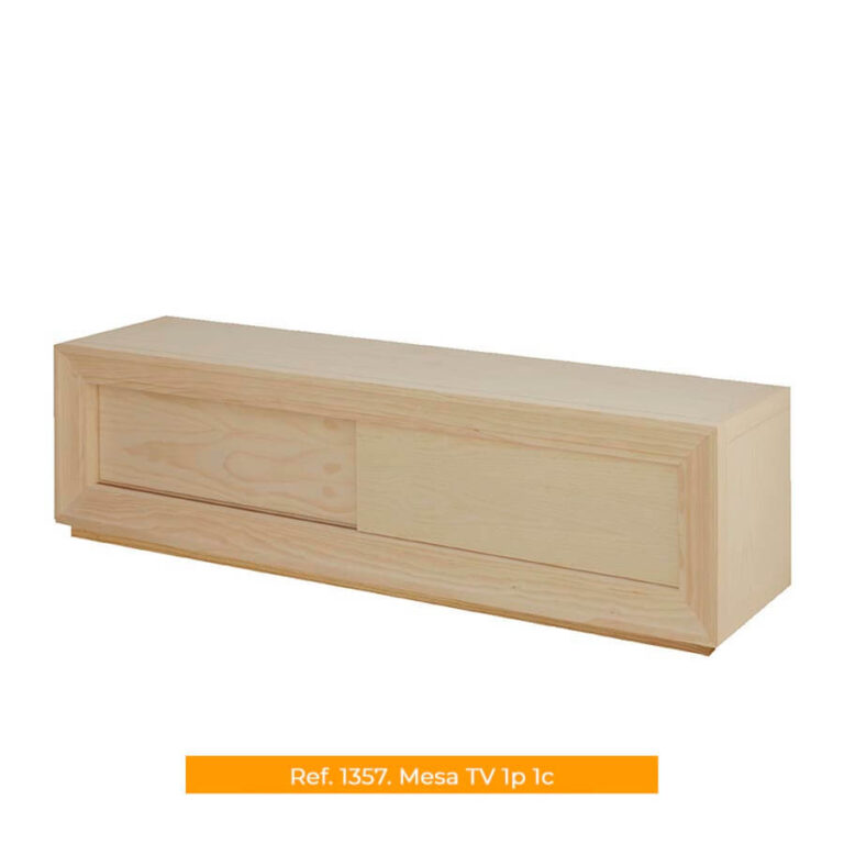 Cachava Génova mueble mesa TV 1p 1c ref. 1357
