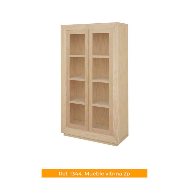 Cachava Génova mueble vitrina 2p ref. 1344