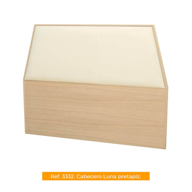 Cachava Oaku cabecero Luna pretapizado ref. 3332