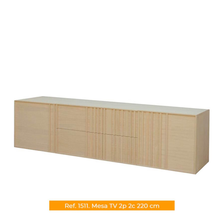 Cachava Oaku mesa TV 2p 2c 220cm ref. 1511