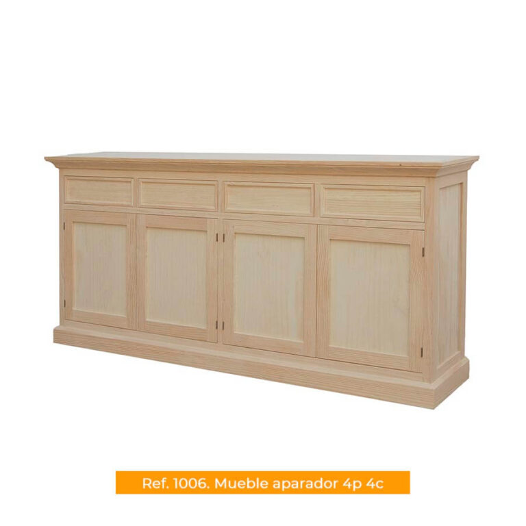 Cachava Viena mueble aparador 4p 4c ref. 1006