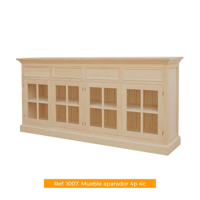Cachava Viena mueble aparador 4p 4c ref. 1007