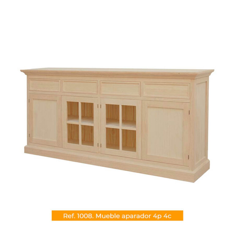 Cachava Viena mueble aparador 4p 4c ref. 1008