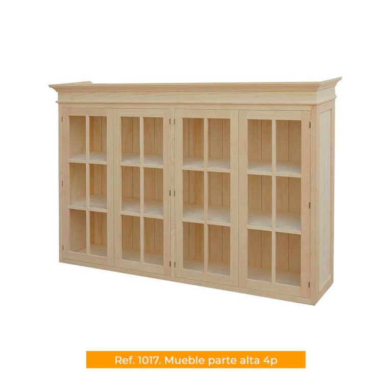 Cachava Viena mueble parte alta 4p ref. 1017