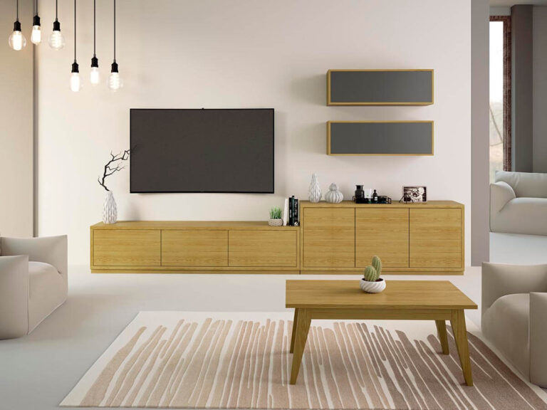 Cachava catálogo salones colección Canadá madera