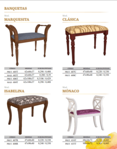 andaluza banquetas