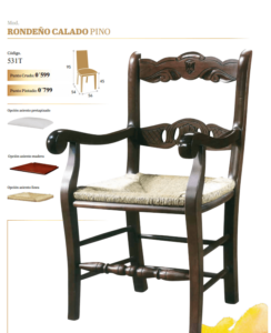 andaluza sillon rondeno calado