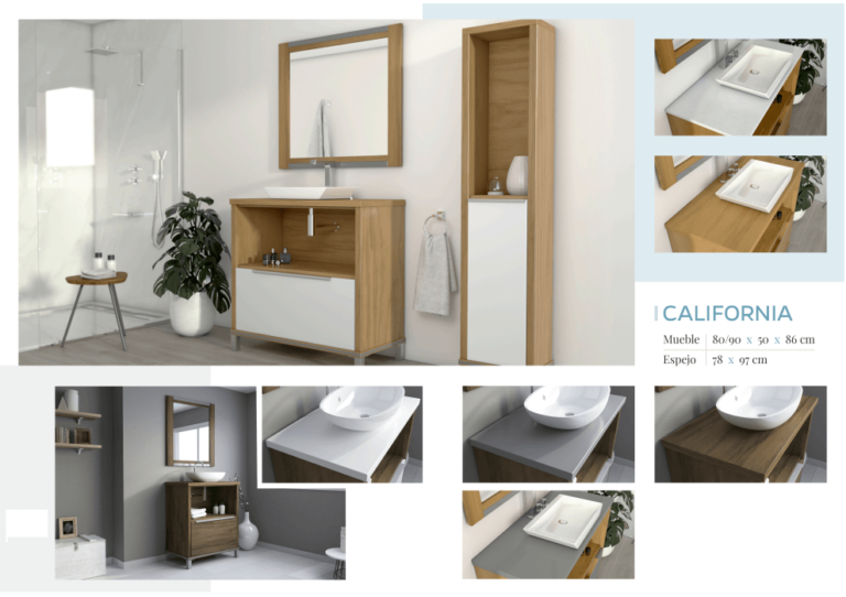 Muebles de baño 92 arte y bano california