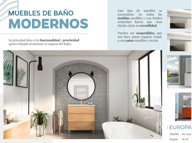 Muebles de baño 87 arte y bano europa