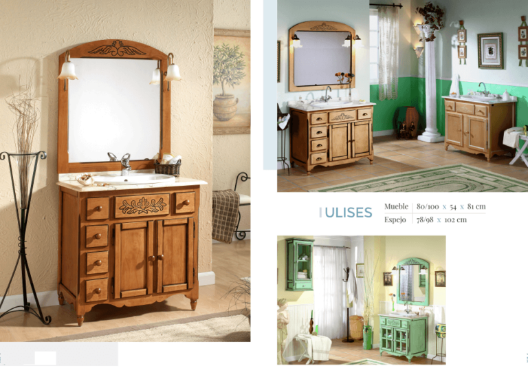 Muebles de baño 119 arte y bano ulises