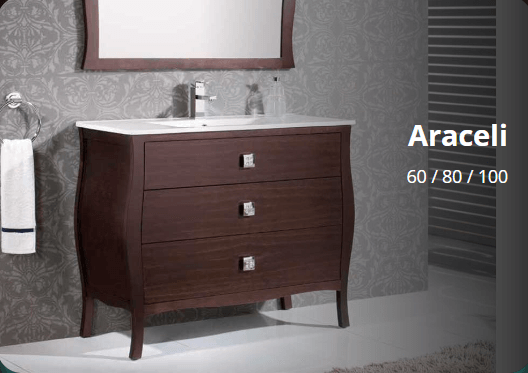 Muebles de baño 112 Mueble de Baño de Madera -Muebles Risueño