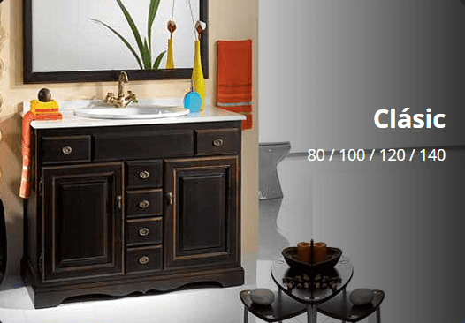 Muebles de baño 118 Mueble de Baño de Madera -Muebles Risueño