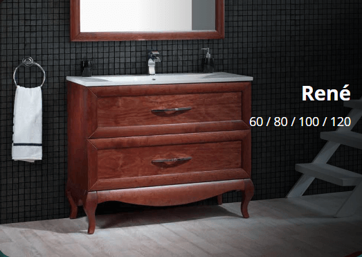 Muebles de baño 115 Mueble de Baño de Madera -Muebles Risueño