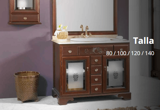 Muebles de baño 117 Mueble de Baño de Madera -Muebles Risueño