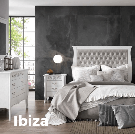 Dormitorio Ibiza de madera Muebles Risueño