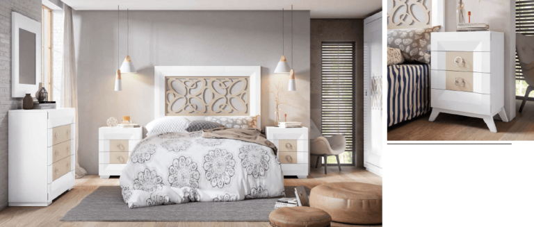 Dormitorio Madera Sevilla Muebles Risueño