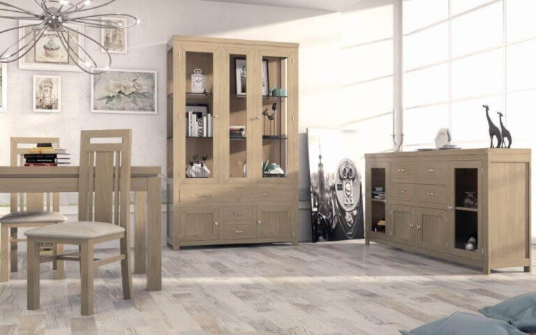 Salon de Madera Venecia Muebles Risueño