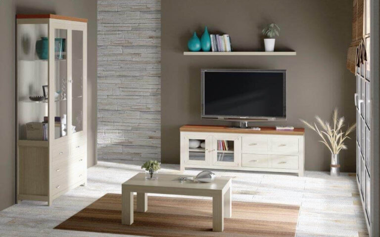Salon de Madera Venecia Muebles Risueño